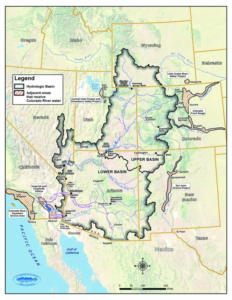 Colorado River Basin Map