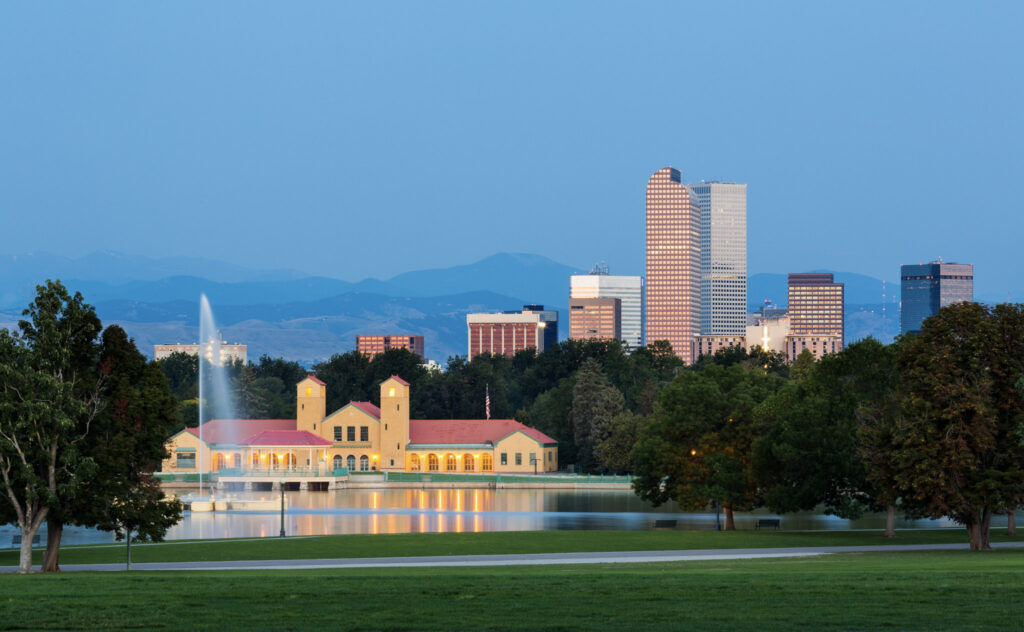 Denver skyline photo