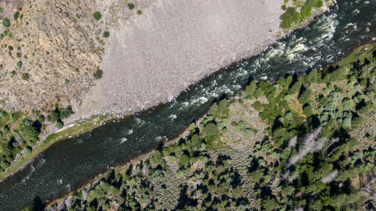 The Colorado River, near Radium, Colorado. Photo by Mitch Tobin