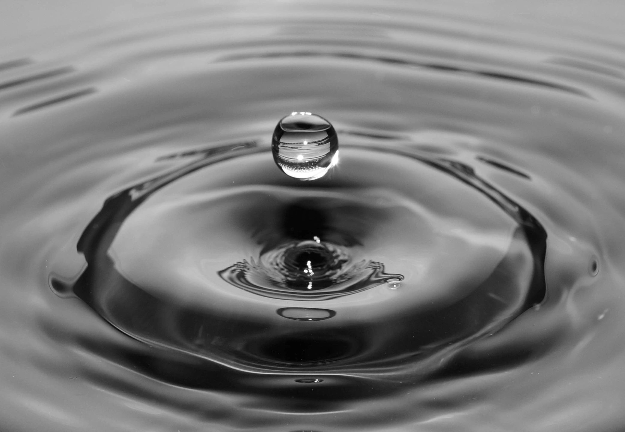 Water drop photo