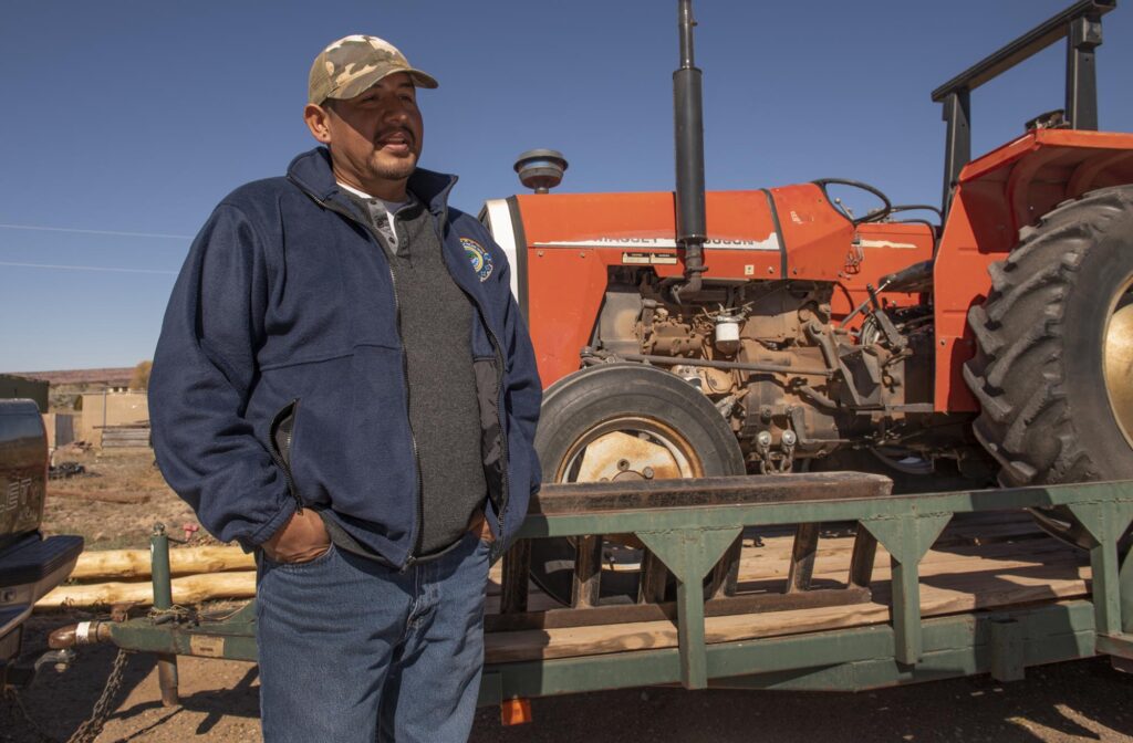 Daniel Bowannie directs the Zuni Sustainable Agriculture Program.