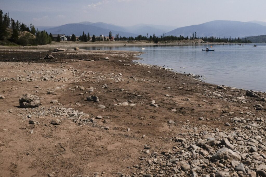 Dillon Reservoir in late August. The reservoir is the largest in Denver Water’s collection system, which delivers water to 1.5 million people.