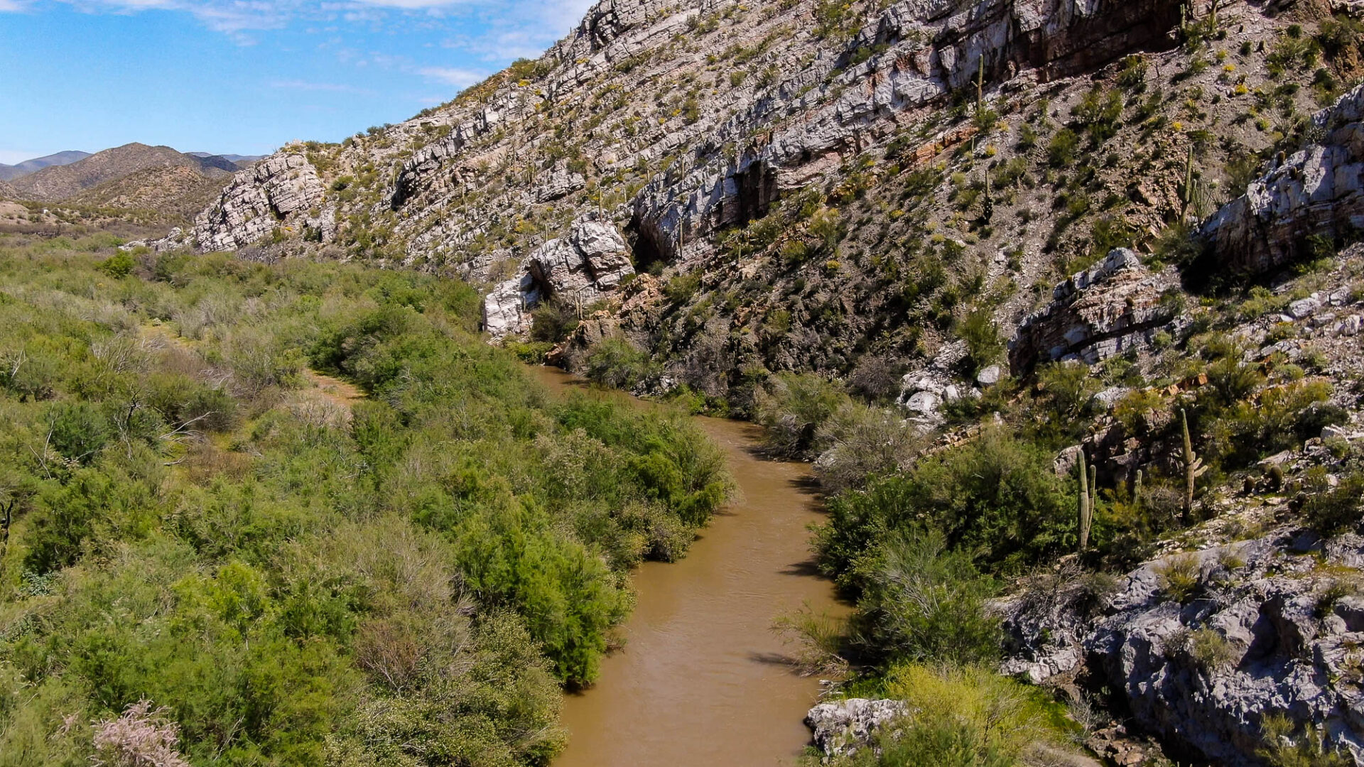 Gila River, Arizona drone video and photos The Water Desk