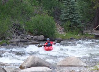 River kayaking photo