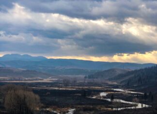 Rocky Mountain National Park burn photo