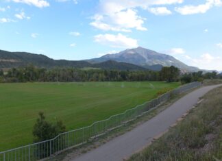 Irrigation from the Crystal River photo