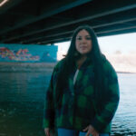 Julia Bernal (Sandia, Taos and Yuchi-Creek Nations of Oklahoma) in Sandoval County in the Middle Rio Grande Valley photo