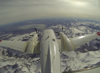 Aerial Snowborne Observatories flight photo