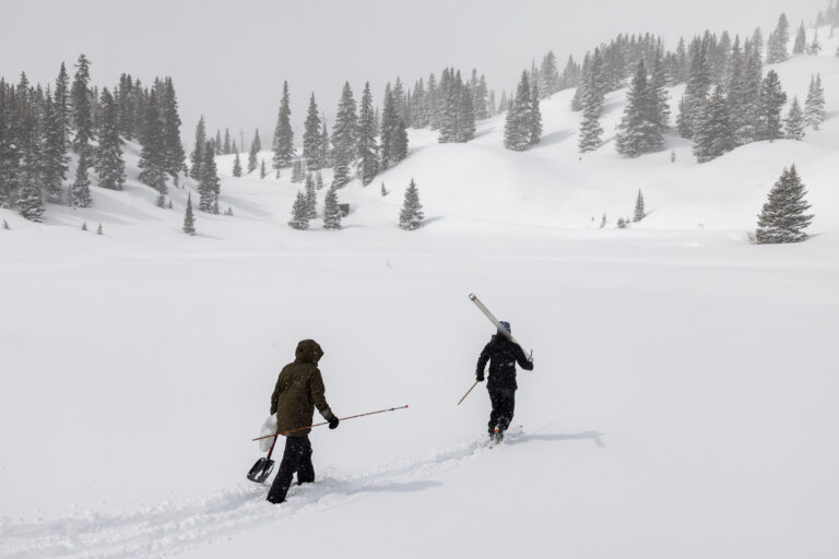 Scientists use cosmic rays to study the snowpack