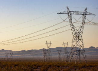 Solar growth cushions Colorado River hydropower declines Transmission lines march outward from Hoover Dam, delivering the dam's hydroelectric power to cities, irrigation districts, and tribes across the Southwest.
