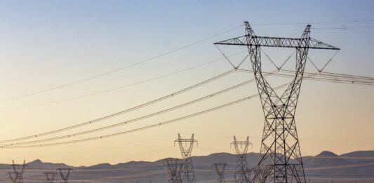Solar growth cushions Colorado River hydropower declines Transmission lines march outward from Hoover Dam, delivering the dam's hydroelectric power to cities, irrigation districts, and tribes across the Southwest.