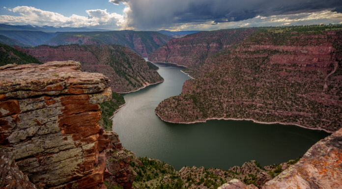 A record warm winter could send Lake Powell to a historic low. Flaming Gorge may be its lifeline