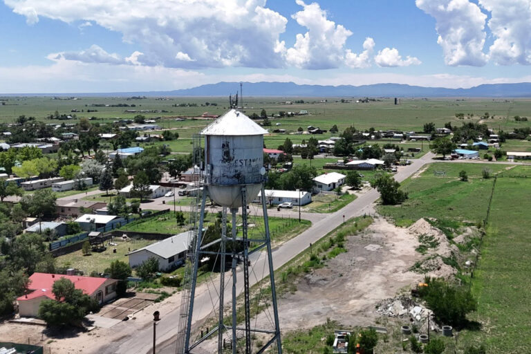 A New Mexico town is running dry. An immigration detention center is its biggest water customer.
