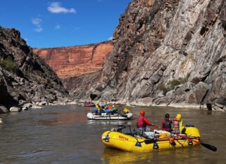 The Colorado River got so low, rafting companies canceled this popular trip for the first time