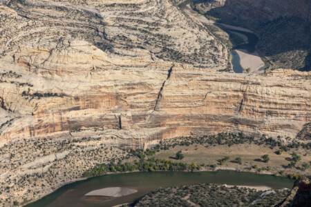 The Green River, Yampa River and Echo Park in Dinosaur National Monument in northwest Colorado on September 26, 2020. Photo by Mitch Tobin, The Water Desk.