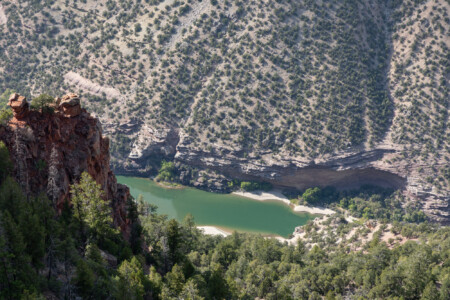 The Green River in Dinosaur National Monument in northwest Colorado on September 26, 2020. Photo by Mitch Tobin, The Water Desk.