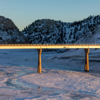 Blue Mesa Reservoir, along the Gunnison River in Colorado in December 2020. Photo by Mitch Tobin, The Water Desk