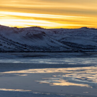 Blue Mesa Reservoir, along the Gunnison River in Colorado in December 2020. Photo by Mitch Tobin, The Water Desk