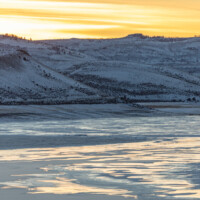Blue Mesa Reservoir, along the Gunnison River in Colorado in December 2020. Photo by Mitch Tobin, The Water Desk