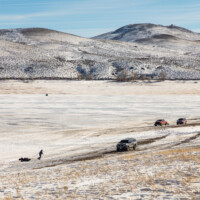 Blue Mesa Reservoir, along the Gunnison River in Colorado in December 2020. Photo by Mitch Tobin, The Water Desk