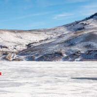 Blue Mesa Reservoir, along the Gunnison River in Colorado in December 2020. Photo by Mitch Tobin, The Water Desk