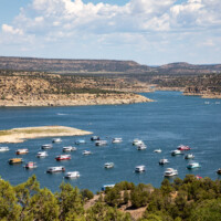 Navajo Lake, along the San Juan River, in northwest New Mexico, on August 14, 2021. ©Mitch Tobin Usage rights are granted for editorial and nonprofit purposes only. No commercial or re-sale rights are granted without permission of the photographer.