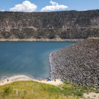 Navajo Lake, along the San Juan River, in northwest New Mexico, on August 14, 2021. ©Mitch Tobin Usage rights are granted for editorial and nonprofit purposes only. No commercial or re-sale rights are granted without permission of the photographer.