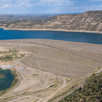 Navajo Lake, along the San Juan River, in northwest New Mexico, on August 14, 2021. ©Mitch Tobin Usage rights are granted for editorial and nonprofit purposes only. No commercial or re-sale rights are granted without permission of the photographer.