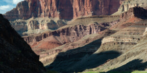 Raft trip on the Colorado River through Grand Canon National Park, AZ.