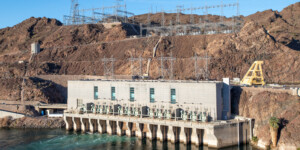 The Parker Dam straddles the Arizona-California border and backs up the Colorado River to form Lake Havasu. The dam also generates electricity. ©Ted Wood
Usage rights are granted for editorial and nonprofit purposes only. No commercial or re-sale rights are granted without permission of the photographer.