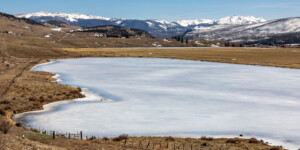 The Rio Grande near its headwaters in southern Colorado on April 1, 2021. Photo by Mitch Tobin, The Water Desk