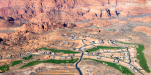 St. George, UT, uses much of its water to support the many golf courses and developments springing up in the desert.