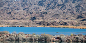The Bill Williams Rivre flows through Arizona into Lake Havasu just above the Parker Dam. Its lower section to the cofluence with the lake is a national wildlife refuge.