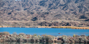 The Bill Williams Rivre flows through Arizona into Lake Havasu just above the Parker Dam. Its lower section to the cofluence with the lake is a national wildlife refuge.