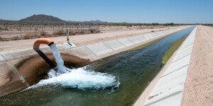 The Gila River Indian Reservation established its historic right to Gila River water. Since most of the Gila River is dry, the tribe uses Central Arizona Project water and groundwater sent through elaborate canals to service the reservation.