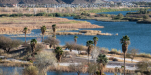 Squaw Lake is part of the Imperial Dam storage complex.