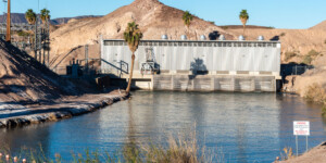 The Senator Wash Pumping Station on Squaw Lake both pumps and releases water into and from Senator Wash, to regulate the water in the All American Canal.