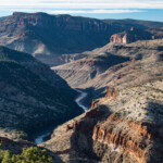 Salt River Canyon, AZ, on the Fort Apache Reservation.