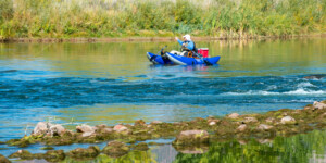 The famous fishery on the Green River near Dutch John, below the Flaming Gorge Dam.