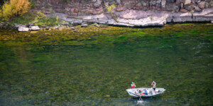 The famous fishery on the Green River near Dutch John, below the Flaming Gorge Dam.