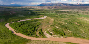 Elephant Butte Reservoir, along the Rio Grande near Truth or Consequences, N.M., in August 2022.
©Mitch Tobin Usage rights are granted for editorial and nonprofit purposes only. No commercial or re-sale rights are granted without permission of the photographer. https://waterdesk.org/multimedia/license/