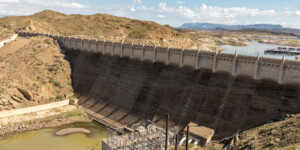Elephant Butte Reservoir, along the Rio Grande near Truth or Consequences, N.M., in August 2022.
©Mitch Tobin Usage rights are granted for editorial and nonprofit purposes only. No commercial or re-sale rights are granted without permission of the photographer. https://waterdesk.org/multimedia/license/