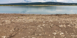 Heron Lake, a reservoir that stores water for the San Juan-Chama Project in northern New Mexico, on August 19, 2022.
© Mitch Tobin. Usage rights are granted for editorial and nonprofit purposes only. No commercial or re-sale rights are granted without permission of the photographer. Full use and licensing information can be found here: https://waterdesk.org/multimedia/license