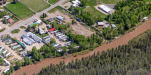 Aerial view of the Dolores River near Dolores, Colorado. Photo taken on May 26, 2023. Thanks to lighthawk.org for the aerial support. ©Mitch Tobin Usage rights are granted for editorial and nonprofit purposes only. No commercial or re-sale rights are granted without permission of the photographer. https://waterdesk.org/multimedia/license/
