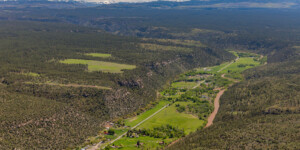Aerial view of the Dolores River near Dolores, Colorado. Photo taken on May 26, 2023. Thanks to lighthawk.org for the aerial support. ©Mitch Tobin Usage rights are granted for editorial and nonprofit purposes only. No commercial or re-sale rights are granted without permission of the photographer. https://waterdesk.org/multimedia/license/