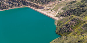 Lake Nighthorse, near Durango, Colorado on May 26, 2023. Thanks to lighthawk.org for the aerial support. ©Mitch Tobin Usage rights are granted for editorial and nonprofit purposes only. No commercial or re-sale rights are granted without permission of the photographer. https://waterdesk.org/multimedia/license/