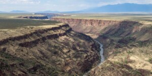The Rio Grande near Taos Junction Bridge in northern New Mexico on June 29, 2023. ©Mitch Tobin Usage rights are granted for editorial and nonprofit purposes only. No commercial or re-sale rights are granted without permission of the photographer. https://waterdesk.org/multimedia/license/