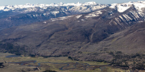 Aerial view of the headwaters region of the Rio Grande in southwest Colorado on May 23, 2004. Aerial support provided by LightHawk. ©Mitch Tobin Usage rights are granted for editorial and nonprofit purposes only. No commercial or re-sale rights are granted without permission of the photographer. https://waterdesk.org/multimedia/