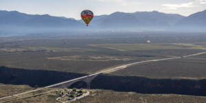 Aerial view of the Rio Grande Gorge near Taos, N.M., on June 25, 2024. Aerial support provided by LightHawk. ©Mitch Tobin Usage rights are granted for editorial and nonprofit purposes only. No commercial or re-sale rights are granted without permission of the photographer. https://waterdesk.org/multimedia/