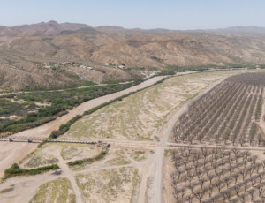 Drone views of the Rio Grande and surrounding farmland near Las Cruces, New Mexico, on March 27, 2026. ©Mitch Tobin Usage rights are granted for editorial and nonprofit purposes only. No commercial or re-sale rights are granted without permission of the photographer.